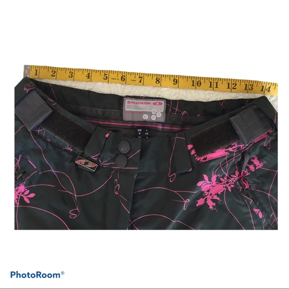 Ladies Salomon Climapro Ski/Snowboard Pants Size 8 - Picture 5 of 5